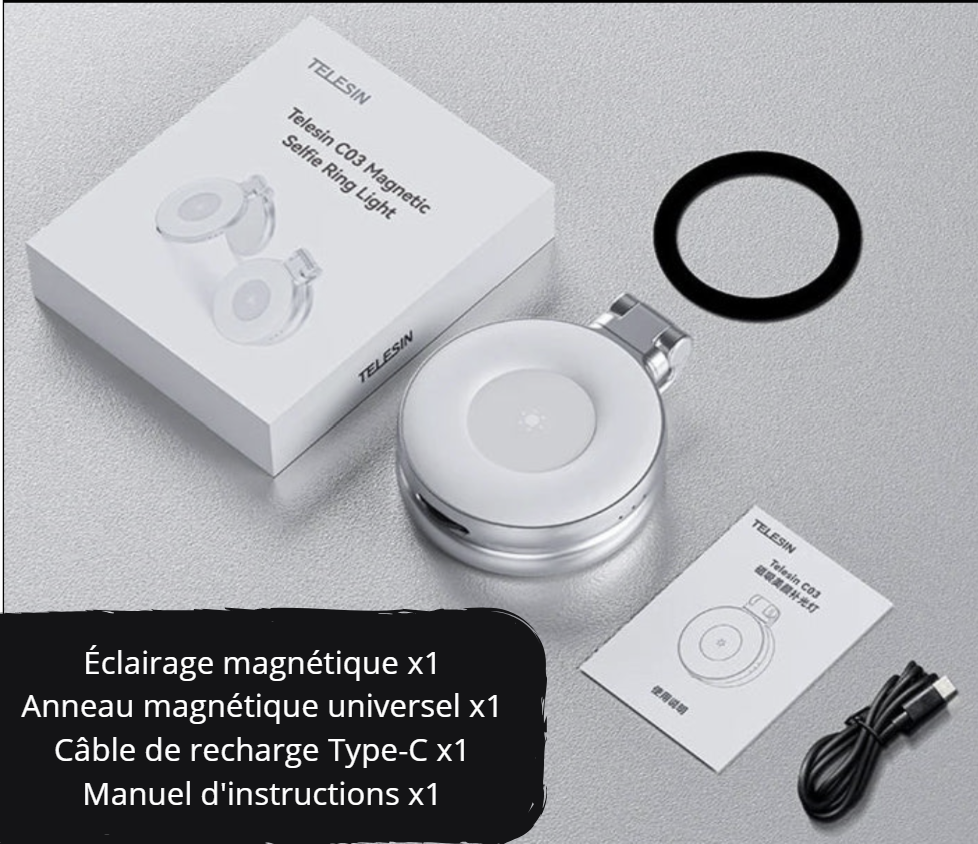 LightWare magnétique lumière ronde